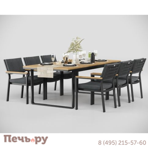 Обеденная группа Gardenini Premium Voglie DPVGL.010822.C4 фото