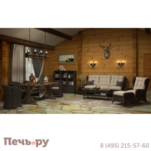 Обеденная группа Rotang Lux Малага Классик фото