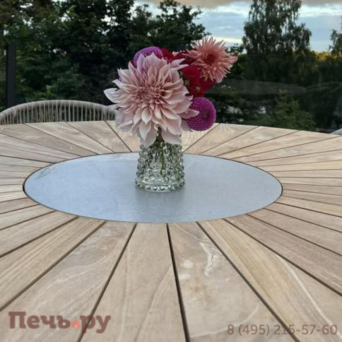 Обеденный комплект Brafritid Circus-Lerum 6R натуральный, тик фото 3