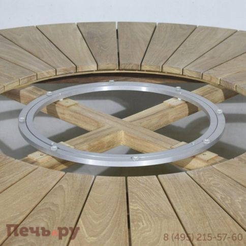 Обеденный комплект Brafritid Circus-Lerum 6R натуральный, тик фото 6