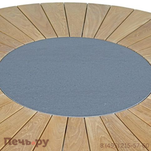 Обеденный комплект Brafritid Circus-Ontario 160 бежевый/натуральный, тик/искусственный ротанг фото 5