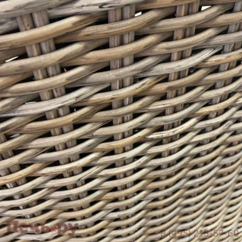 Обеденный комплект Brafritid Circus-Ontario 160 бежевый/натуральный, тик/искусственный ротанг фото 9