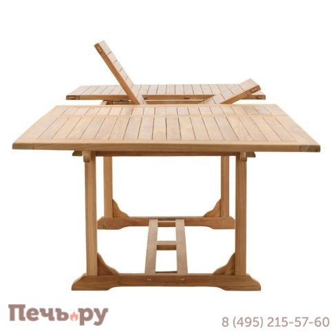 Обеденный комплект Brafritid Neapel-Lerum 10R натуральный, тик фото 4