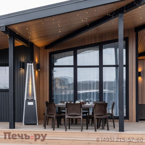 Обеденный комплект JULY L коричневый фото 2