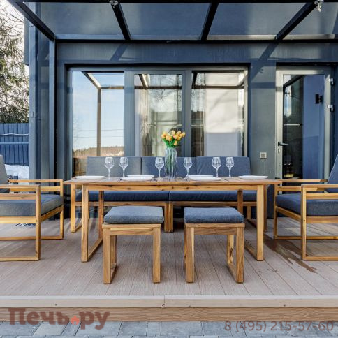 Обеденный комплект Royal Family BROOKLYN с диваном фото 2