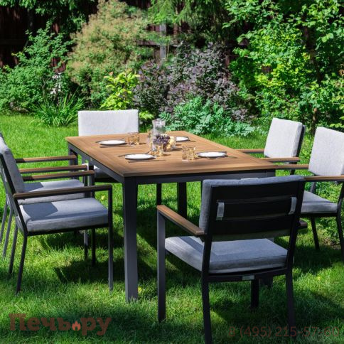 Обеденный комплект Royal Family OSCAR со столешницей из поливуда фото 3