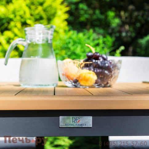 Обеденный комплект Royal Family OSCAR со столешницей из поливуда фото 7