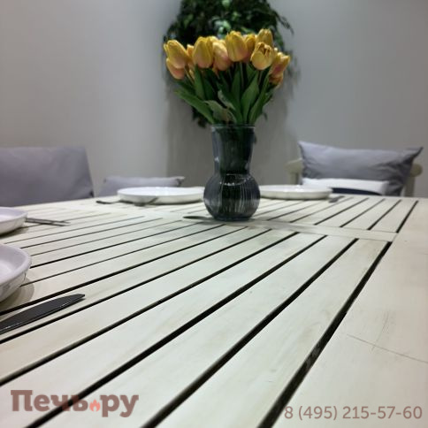 Обеденный комплект Royal Family SIERRA белого цвета фото 2