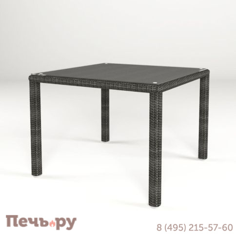 Обеденный стол Rotang Lux Севилья квадратный фото