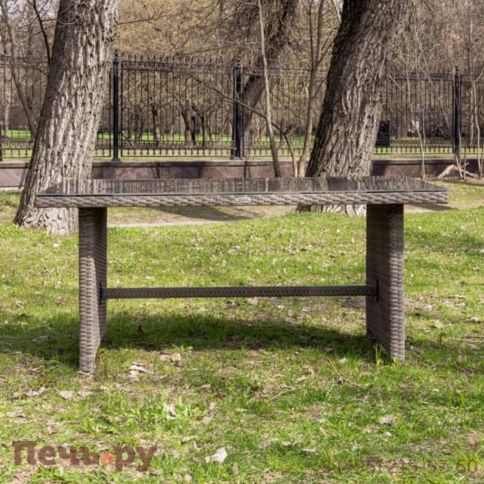 Обеденный стол Royal Family Fiona в сером цвете фото 4