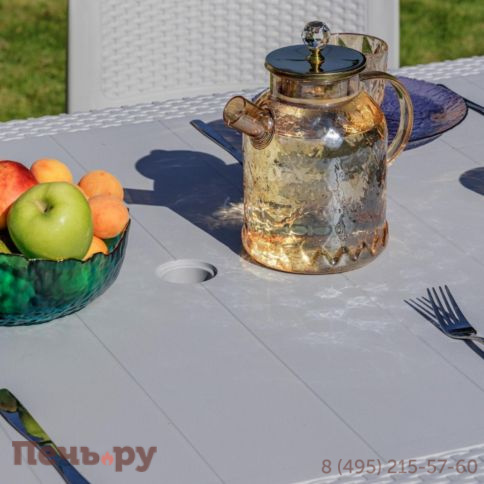 Обеденный стол Royal Family JULY светло-серый фото 6