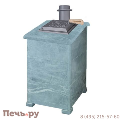 Облицовка для чугунной банной печи GFS  Гром 30 Президент 1300/50 Талькохлорит фото