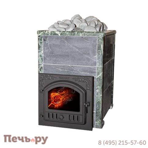 Облицовка для чугунной банной печи GFS  ПБ-01 Оптима 880/50 Комбинированный камень фото