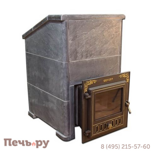 Облицовка для чугунной банной печи GFS ЗК 40 Талькохлорит (1150/50) Президент фото 9