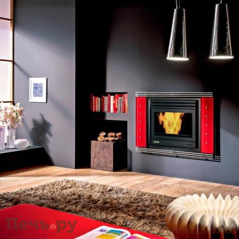 Облицовка камина EdilKamin Air Rosso (красный) фото