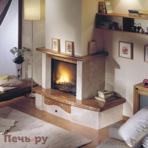Облицовка камина EdilKamin Diva под Airfire Piano фото