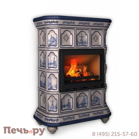 Облицовка камина КимрПечь Истра пристенный фото