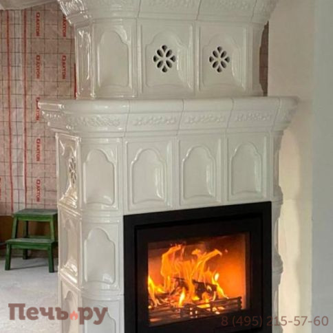 Облицовка камина КимрПечь Истра центральный-двухъярусный фото 14