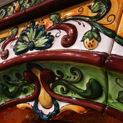 Облицовка камина КимрПечь Кострома-Д пристенный-двухъярусный фото 6