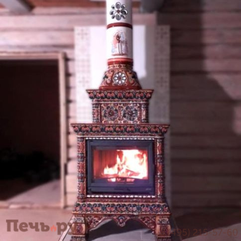 Облицовка камина КимрПечь Кострома пристенный-двухъярусный фото 18