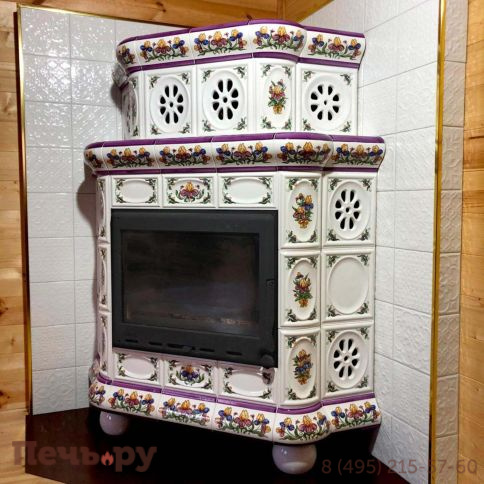 Облицовка камина КимрПечь Медальон угловой-двухъярусный фото 15