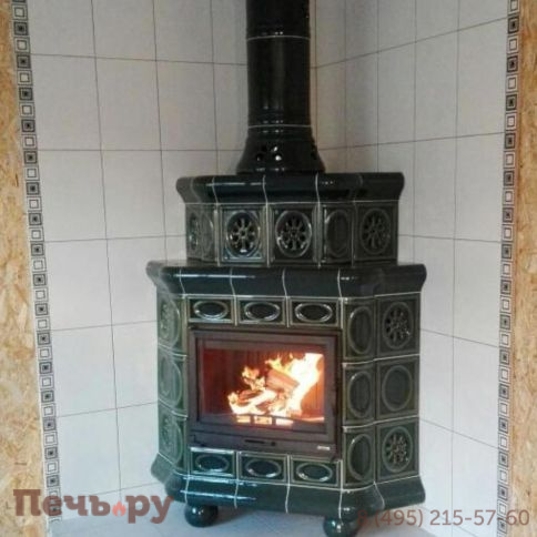 Облицовка камина КимрПечь Медальон угловой-двухъярусный фото 16