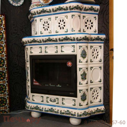 Облицовка камина КимрПечь Медальон угловой-двухъярусный фото 18