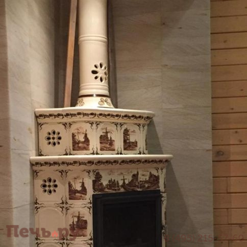 Облицовка камина КимрПечь Прованс угловой-двухъярусный фото 14
