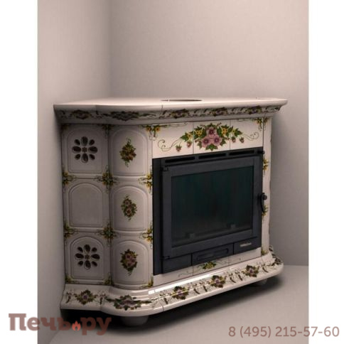 Облицовка камина КимрПечь Прованс угловой фото