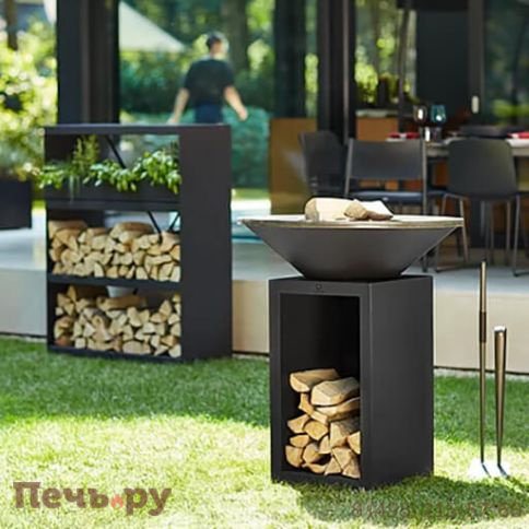 Ofyr Classic черный с поленницей 85-100 фото 3