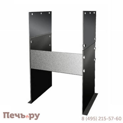 Основание напольное для опоры V50R ONvXX100BF Вулкан 100мм (AISI 321 0.5мм + AISI 304 0.5мм) фото