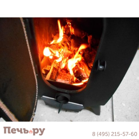 Отопительная печь ТМФ Огонь Батарея-7 Лайт антрацит фото 3