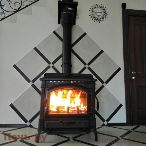 Отопительно-варочная печь La Nordica Isotta con cerchi фото 7