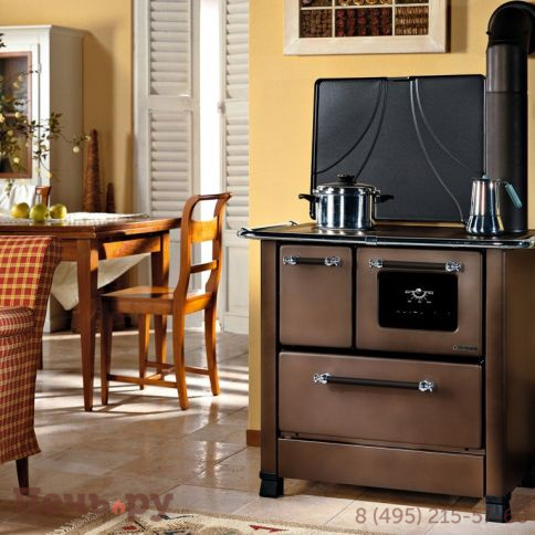 Отопительно-варочная печь La Nordica Romantica 4,5 фото 5