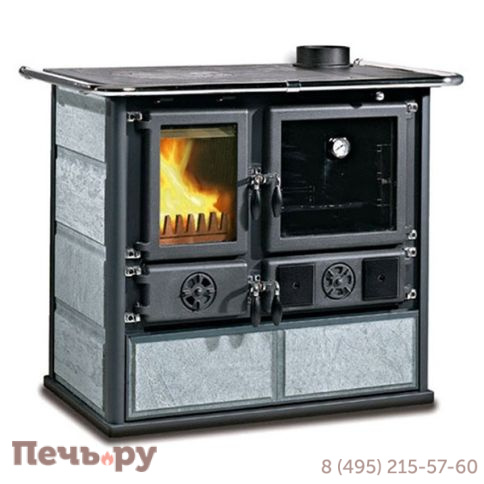 Отопительно-варочная печь La Nordica Rosa камень фото