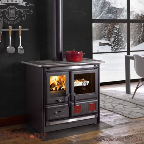 Отопительно-варочная печь La Nordica Rosa L фото 2