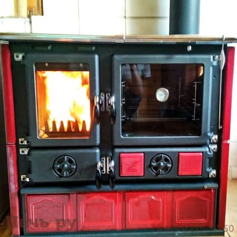 Отопительно-варочная печь La Nordica Rosa Maiolica фото 10