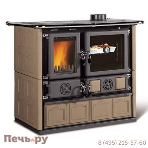 Отопительно-варочная печь La Nordica Rosa Maiolica фото 3