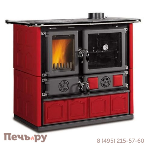 Отопительно-варочная печь La Nordica Rosa Maiolica фото