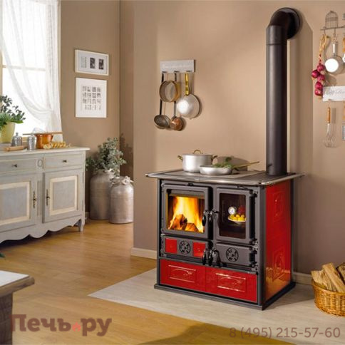 Отопительно-варочная печь La Nordica Rosa Reverse 2.0 Ceramica Liberty фото 3