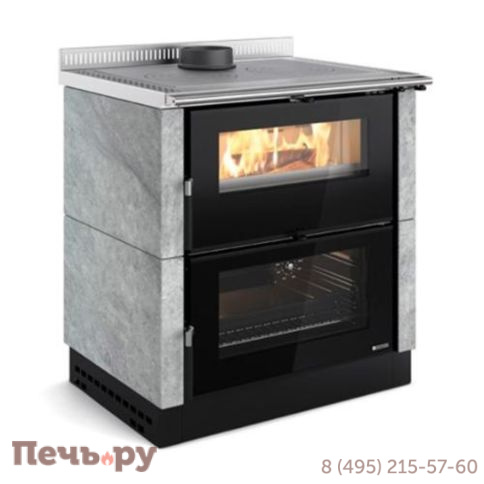 Отопительно-варочная печь La Nordica Verona XXL Petra (в камне) фото