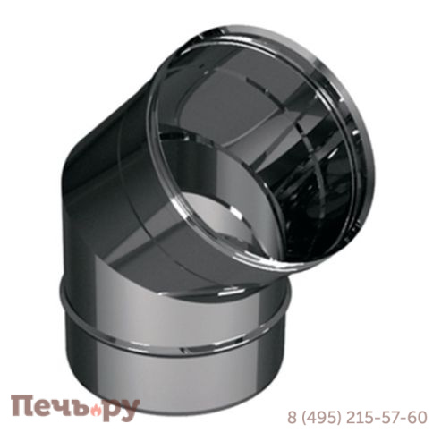 Отвод VHR 45º OTHR45 Вулкан (AISI 304 0.5мм) фото