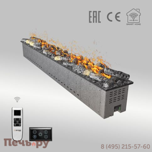 Паровой электрокамин Airtone Vepo 2000 с дровами фото 2