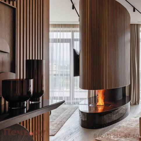 Паровой электрокамин Airtone Vepo Round 400 фото