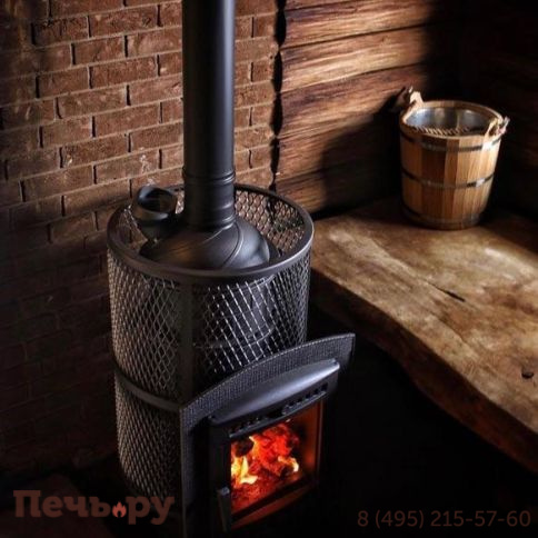 Печь банная Прометалл Атмосфера L КТТ сетка фото 8