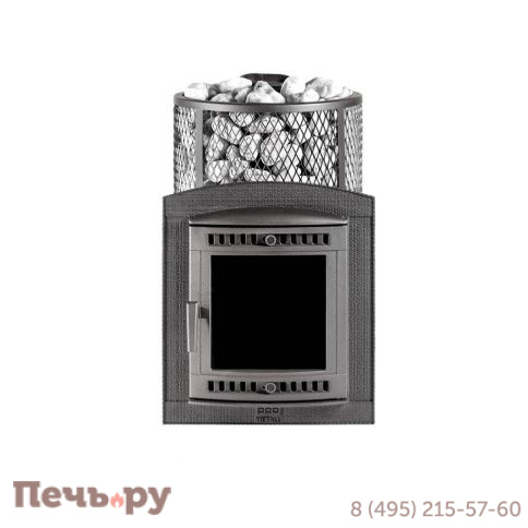 Печь банная Прометалл Атмосфера L КТТ сетка нержавейка фото 10