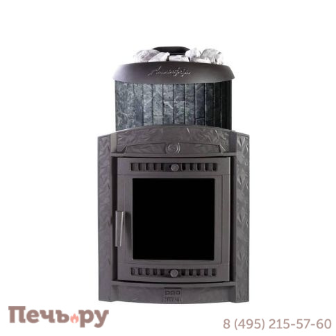 Печь банная Прометалл Атмосфера L+ КТТ в облицовке наборные ламели фото 13