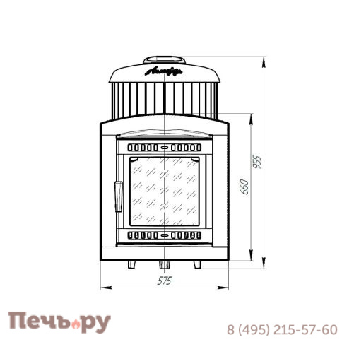 Печь банная Прометалл Атмосфера L+ КТТ в облицовке наборные ламели фото 14