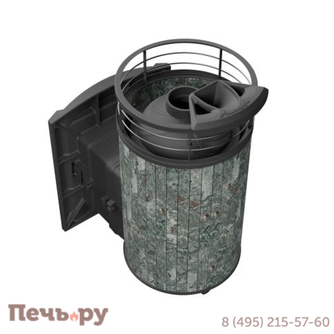 Печь банная Прометалл Атмосфера L ламель + сетка фото 14