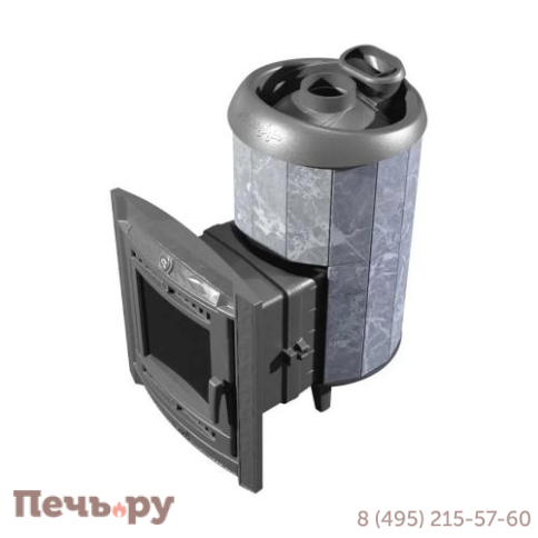 Печь банная Прометалл Атмосфера L в плитке Талькохлорит фото 9